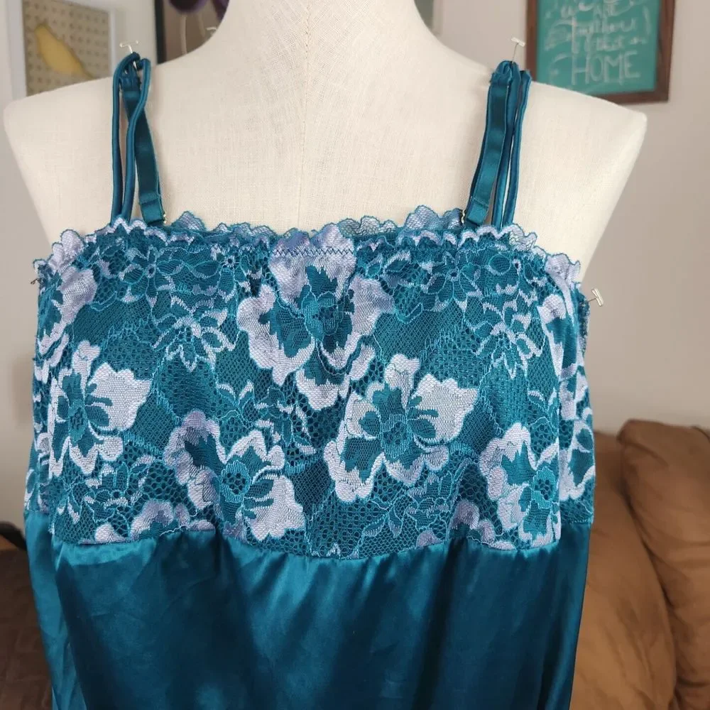 Auden intimates Teal Green Teddy Size M - Picture 4 of 6